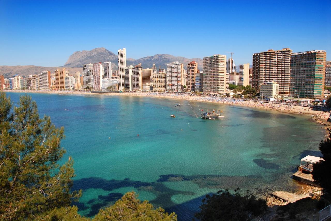 Moderno Apartamento Zona Playa De Levante Benidorm Exterior foto